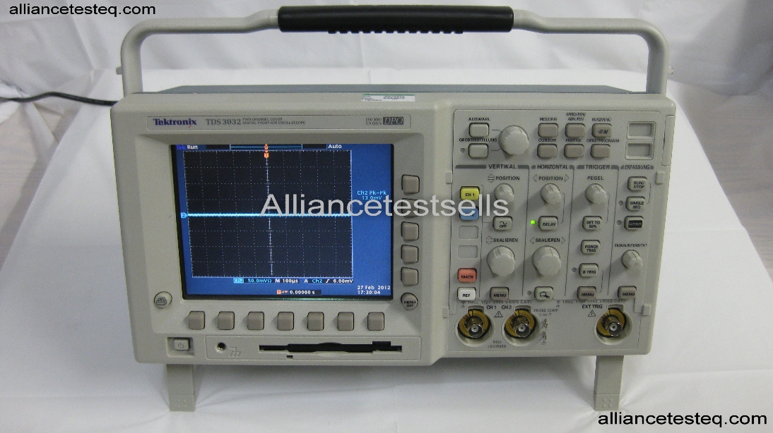 Tektronix TDS3032 - Oscilloscope 300MHz 2Ch 2.5GSa/s | Alliance